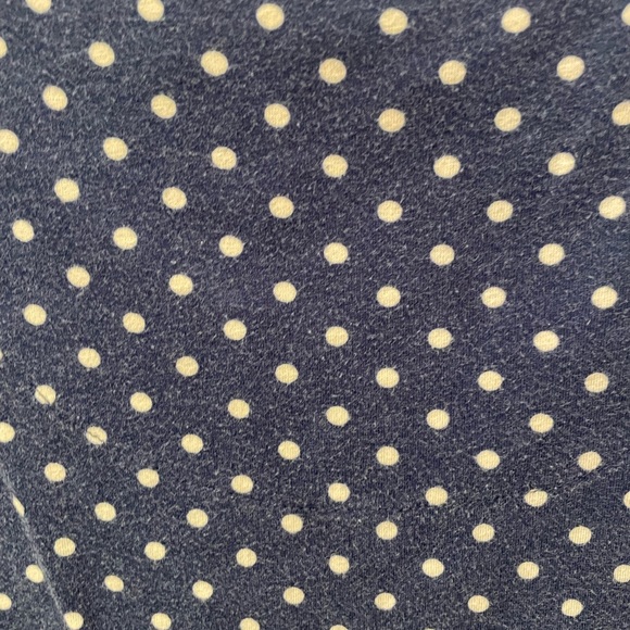 Blue with white polka dots dress - Picture 4 of 4